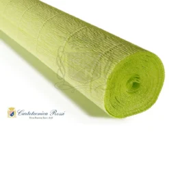 Cartotecnica Rossi kräppapper 574 – mellangul, 180 g rulle (144 g/m²) à 50×250 cm