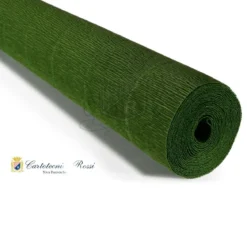 Cartotecnica Rossi kräppapper 17E3 – turkosblå, 180 g rulle (144 g/m²) à 50×250 cm