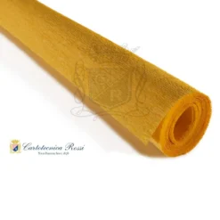 Cartotecnica Rossi kräppapper 370 – apelsin, 90 g rulle (120 g/m²) à 50×150 cm