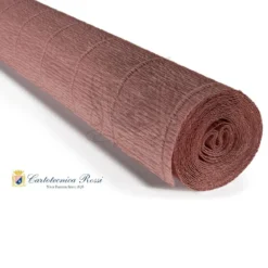 Cartotecnica Rossi kräppapper 340 – svart, 60 g rulle (48 g/m²) à 50×250 cm