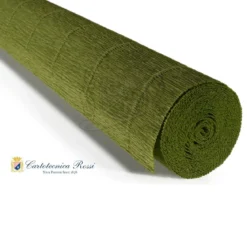 Cartotecnica Rossi kräppapper 385 – pastellrosa, 90 g rulle (120 g/m²) à 50×150 cm