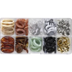 Chain links classic mix – 108 kombinerbara länkar i olika färger och storlekar