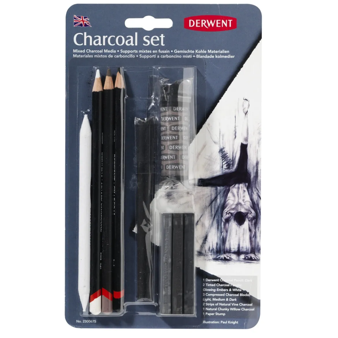 Charcoal set Derwent