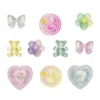 Charm Stickers Cute, 10 st. söta klistermärken med motiv av akryl!