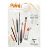Clairefontaine Paint ON Multi Techniques block A5 (148×210 mm), 30 vita ark, 250 g/m²
