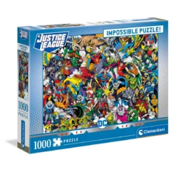 Clementoni DC Comics Justice League Impossible pussel 1000 – 69×50 cm
