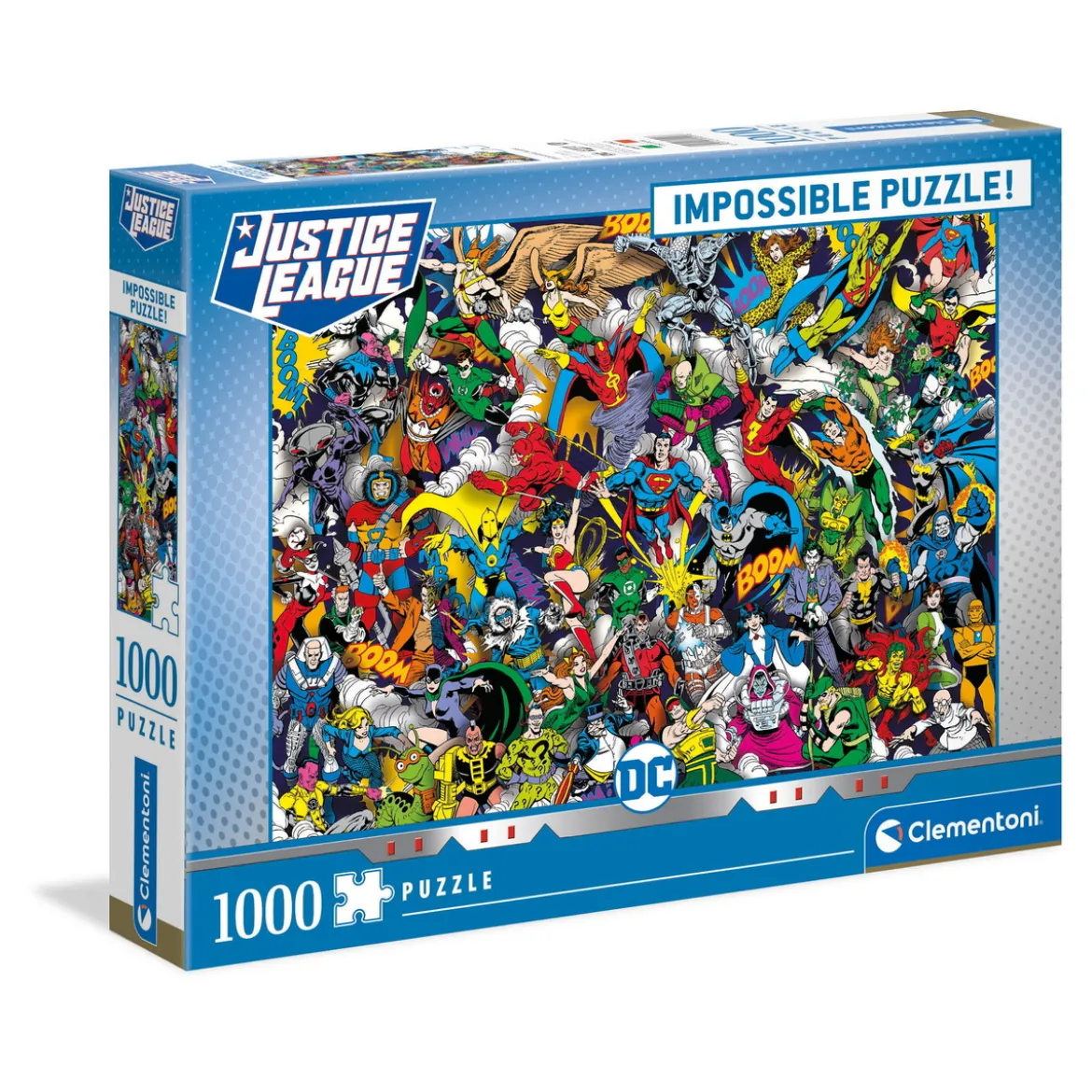 Clementoni DC Comics Justice League Impossible pussel 1000 – 69×50 cm