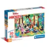 Clementoni pussel – Disney Mickey Mouse, Musse Pigg, 30 bitar, 33,5×23,5 cm