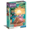 Clementoni pussel Disney Stitch, en härlig kväll på stranden med Angel! 500 bitar, 36×49 cm
