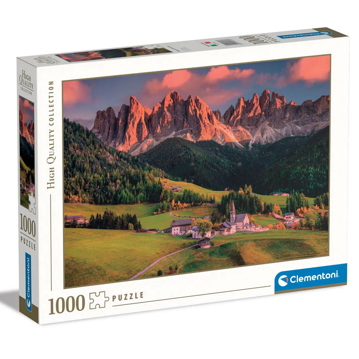 Clementoni pussel HQC – Magical Dolomites. 1000 bitar, 70×50 cm