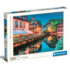 Clementoni pussel HQC – Vieille ville Strasbourg. 500 bitar, 49×36 cm