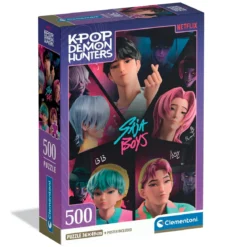 Clementoni pussel K-POP Saja Boys, 500 bitar, 36×49 cm