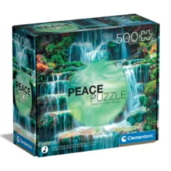 Clementoni pussel – Peace puzzle the flow. 500 bitar, 49×36 cm