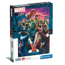 Clementoni pussel – Superhjältar från Marvels Avengers. 1000 bitar, 50×69 cm