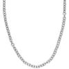 80 cm lång kedja / smyckeskedja – koppar pläterad med 925 sterling silver