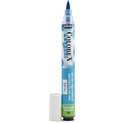 Colorex Marker Cyan – marker med akvarellbläck och penselspets