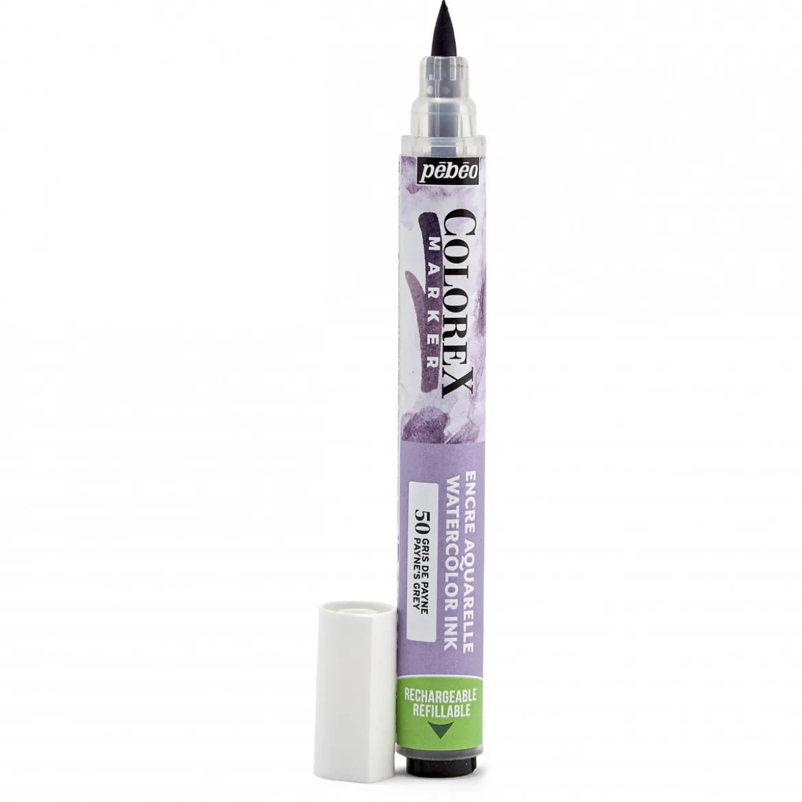 Colorex Marker Paynes Grey – marker med akvarellbläck och penselspets