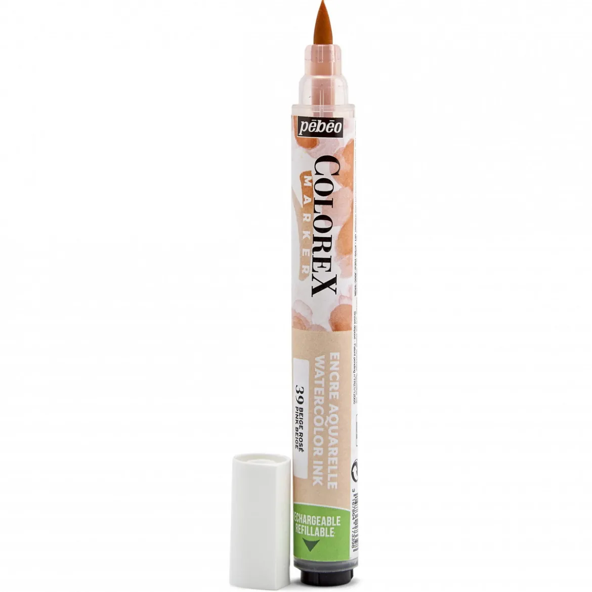 Colorex Marker Pink Beige – marker med akvarellbläck och penselspets