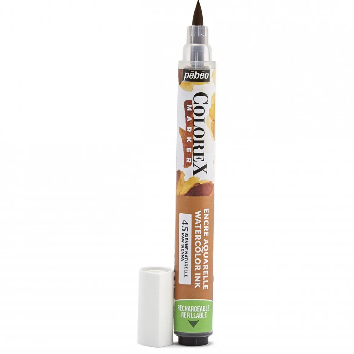 Colorex Marker Raw Sienna – marker med akvarellbläck och penselspets