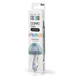 Copic Ciao markers med dubbelspets, 3-pack – Brilliant palette