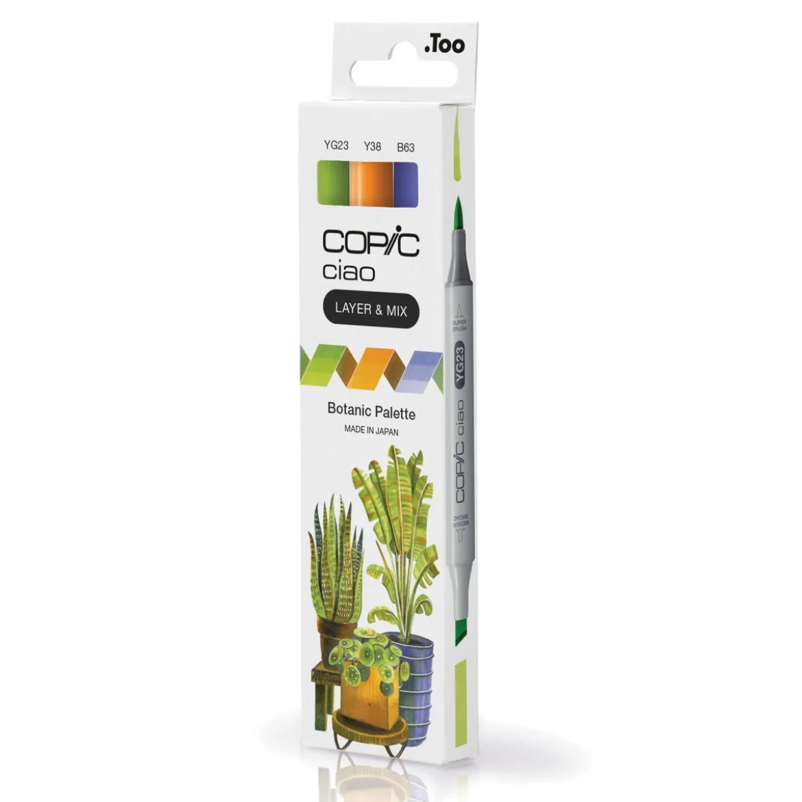 Copic Ciao markers med dubbelspets, 3-pack – Cozy palette