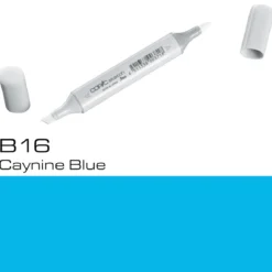 Copic Sketch B16 Cyanine Blue