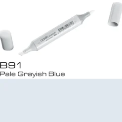 Copic Sketch B91 P. Gray. Blue