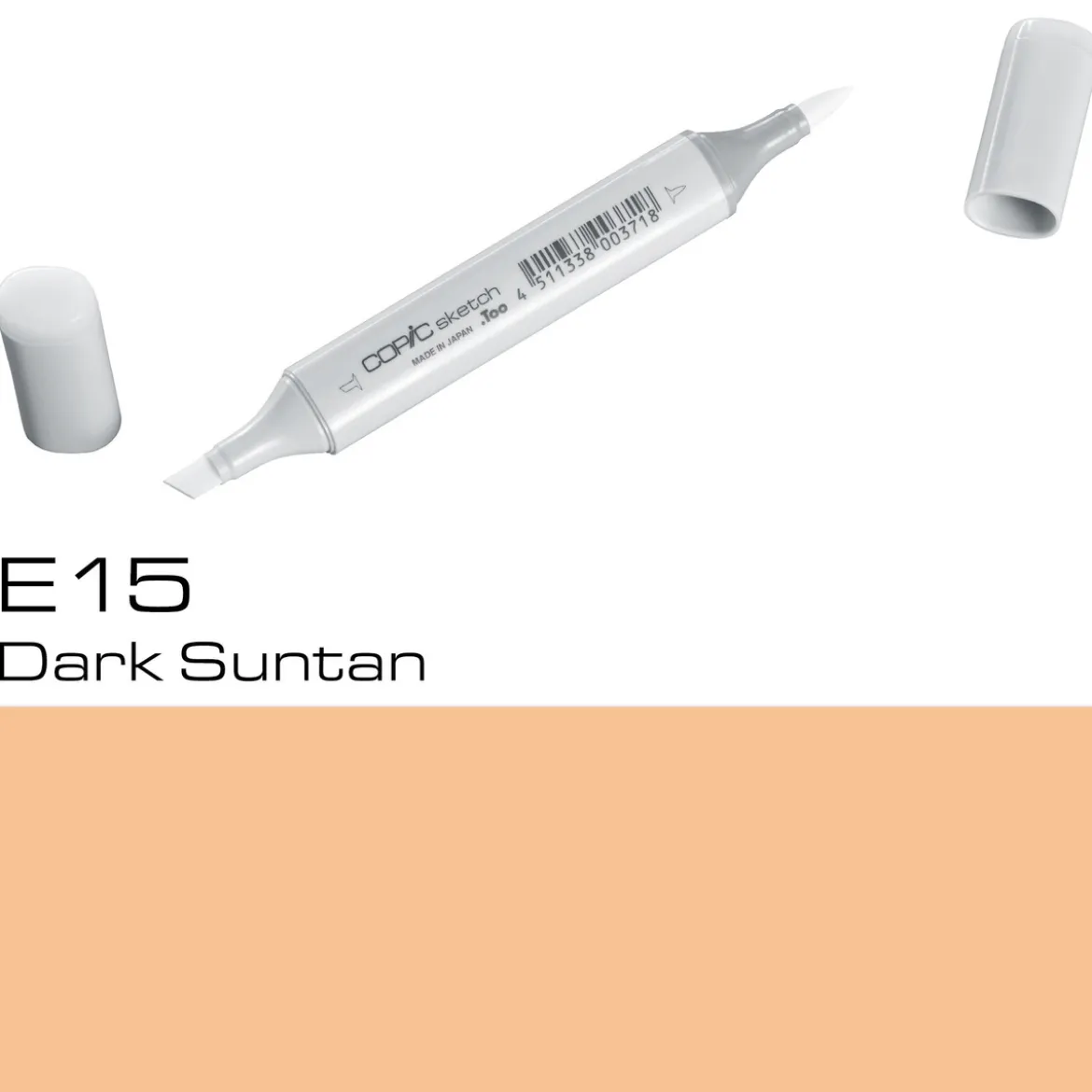 Copic Sketch E15 Dark Suntan