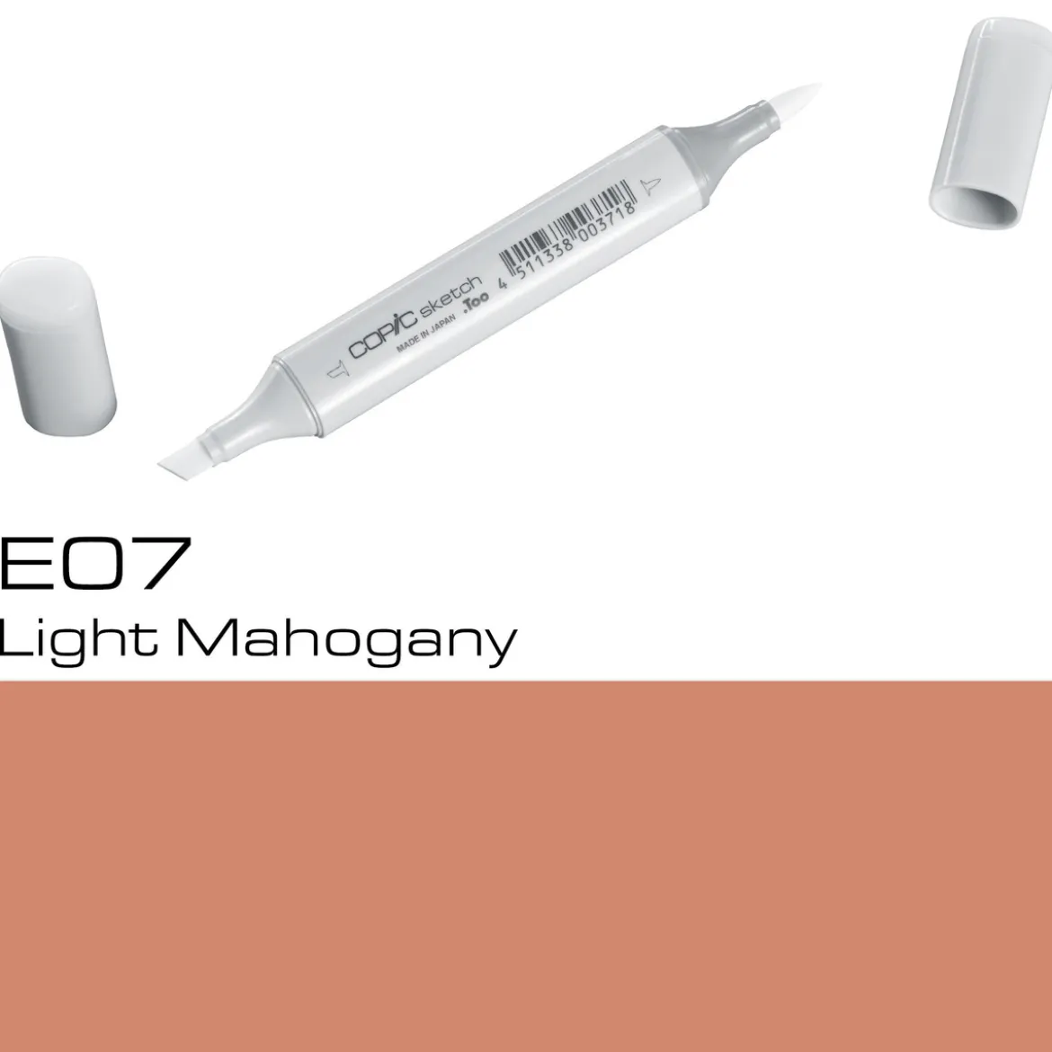 Copic Sketch E07 Lgt Mahogany