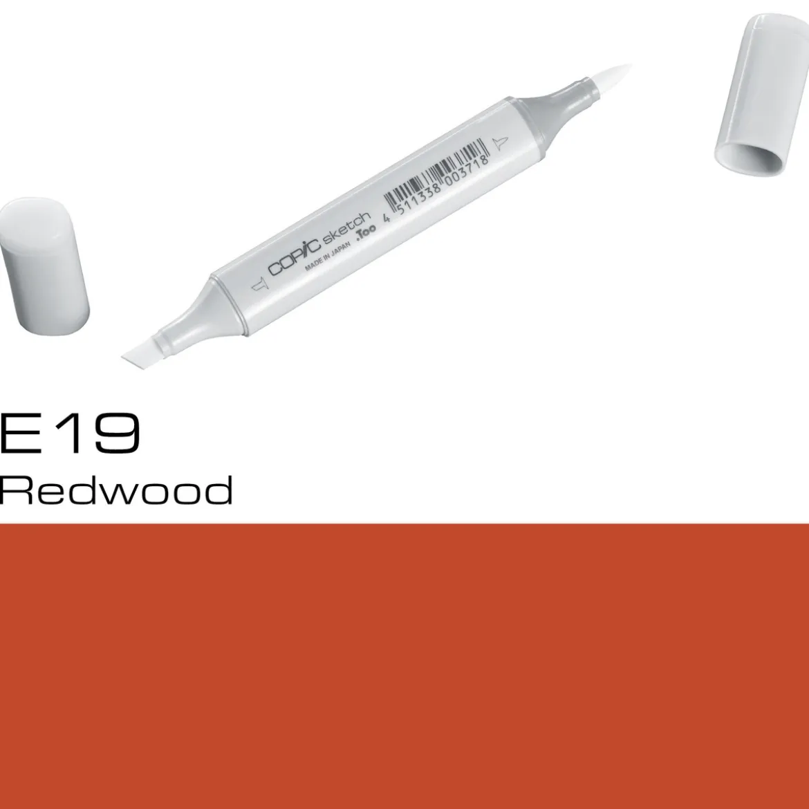Copic Sketch E19 Redwood