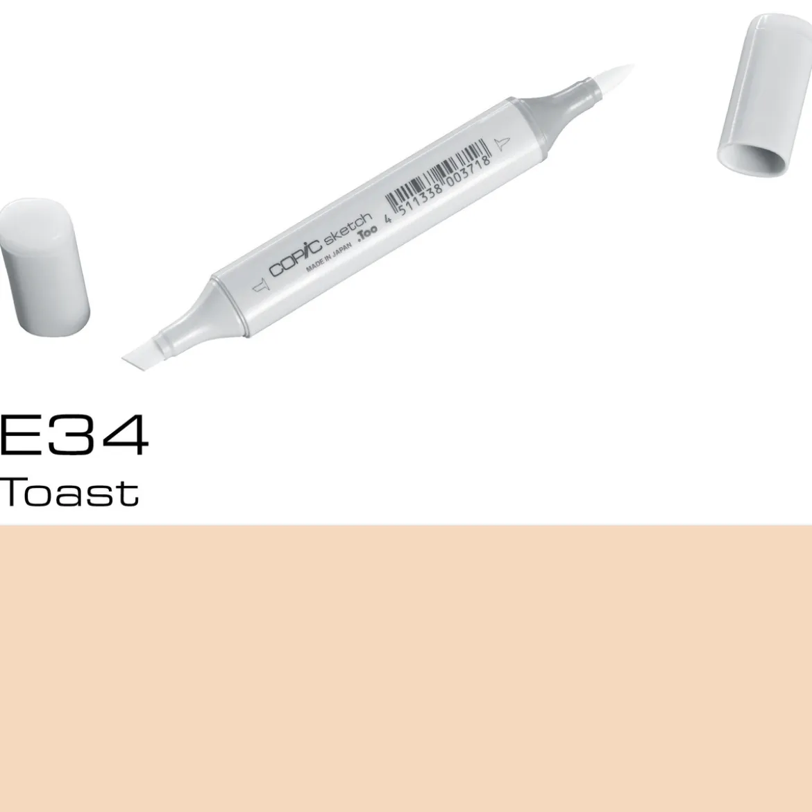 Copic Sketch E34 Toast