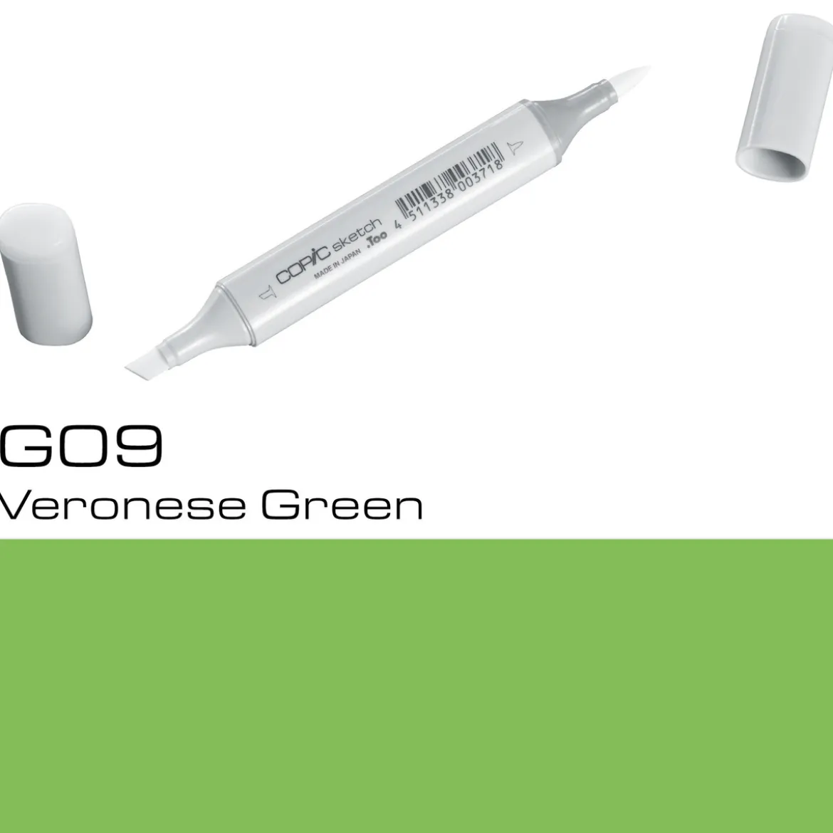 Copic Sketch G09 Veron. Green