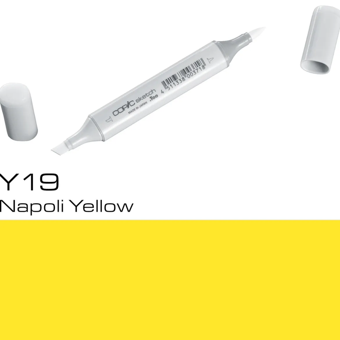 Copic Sketch Y19 Napoli Yellow