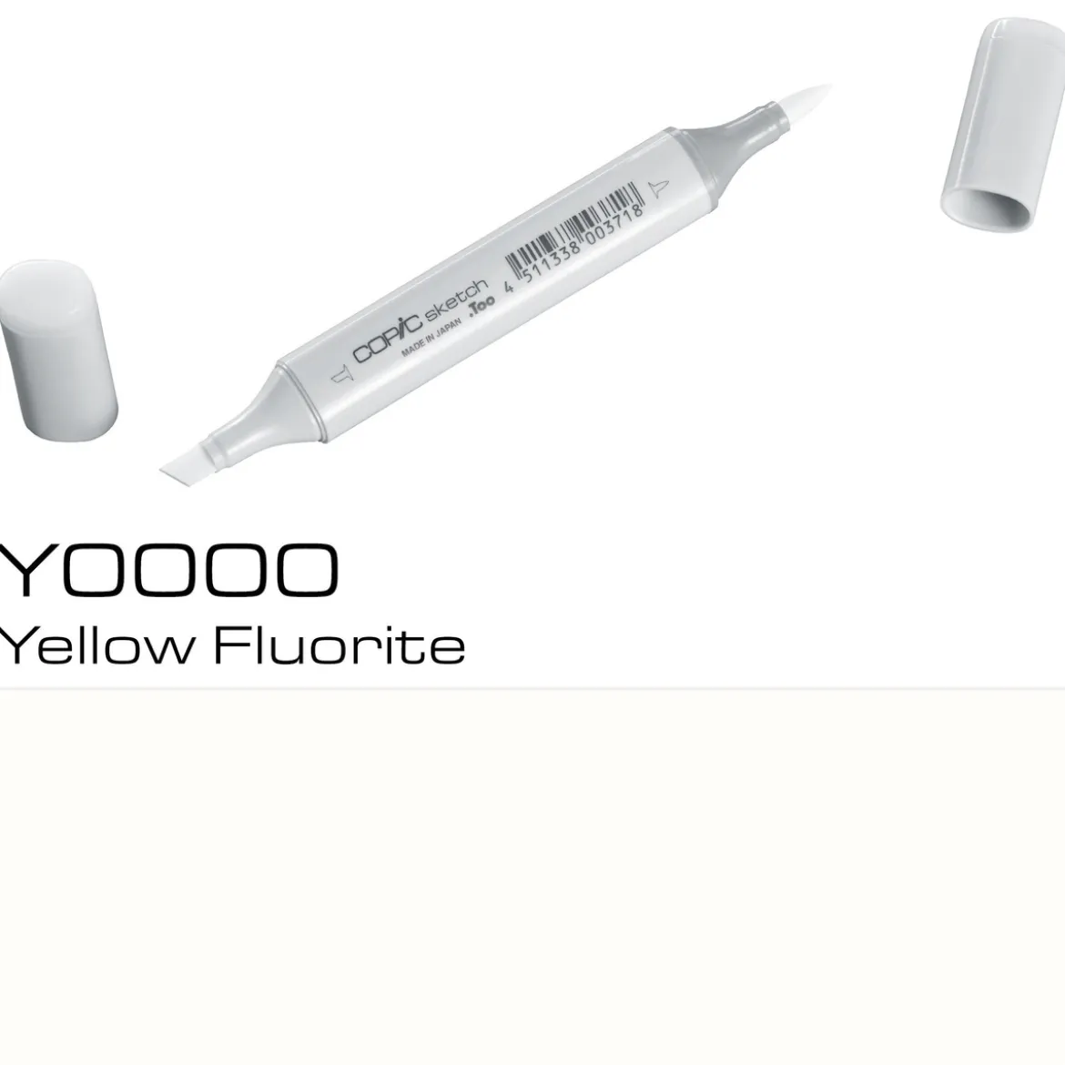 Copic Sketch Y0000 Yellow Fluo