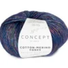 Cotton Merino Tones 50g blått & lila 307