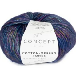 Cotton Merino Tones 50g blått & lila 307