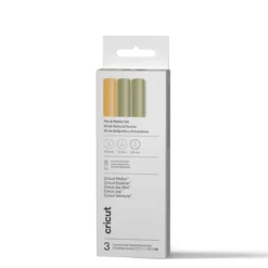 Cricut Pen Set 3 inkl. adapter – 3 pennor avsedda för papper, vinyl, klisterpapper etc.