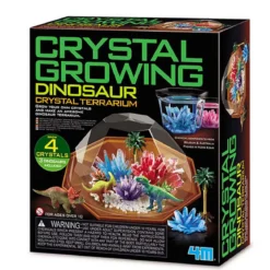 Crystal Growing Dinosaur – odla kristaller till ett dinosaur terrarium
