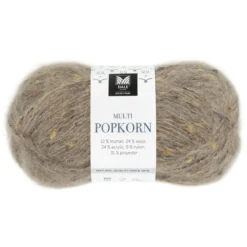 Dale Multi Popkorn från House of Yarn, 50 g mullvad – mångsidigt effektgarn