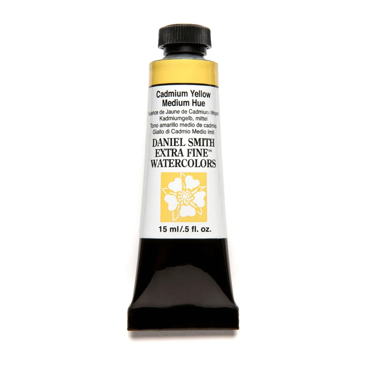 Daniel Smith akvarellfärg 15 ml Cadmium Yellow Medium Hue