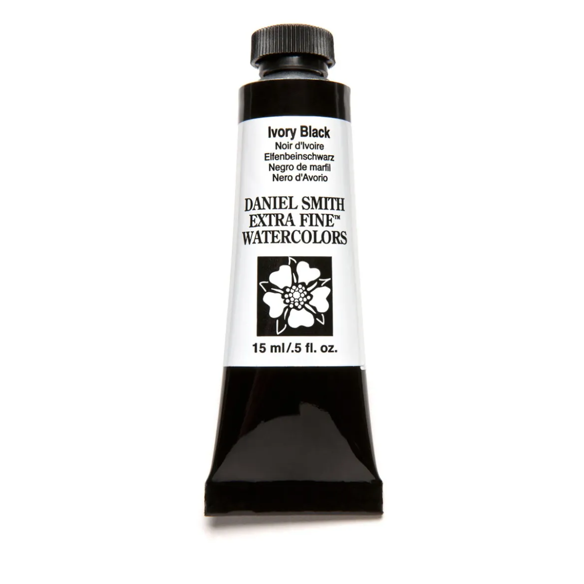 Daniel Smith akvarellfärg 15 ml Ivory Black