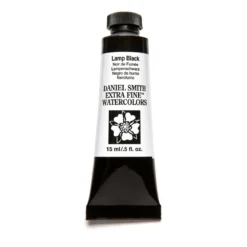 Daniel Smith akvarellfärg 15 ml Lamp Black