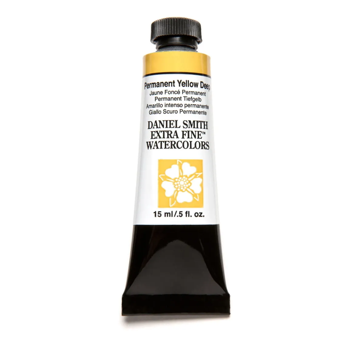 Daniel Smith akvarellfärg 15 ml Permanent Yellow Deep
