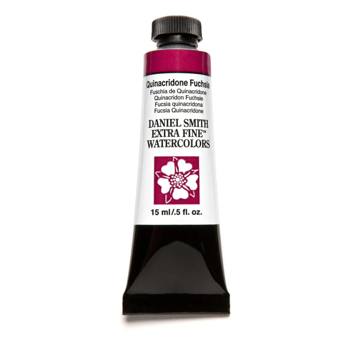 Daniel Smith akvarellfärg 15 ml Quinacridone Fuchsia