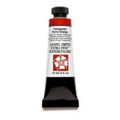 Daniel Smith akvarellfärg 15 ml Transparent Pyrrol Orange