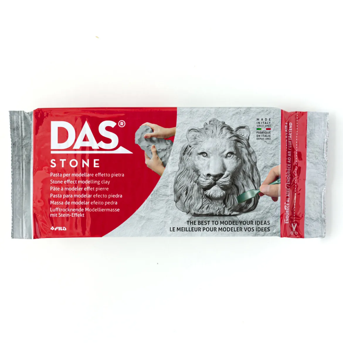DAS Stone 1 kg - lufttorkande modellera med mjuk och len struktur