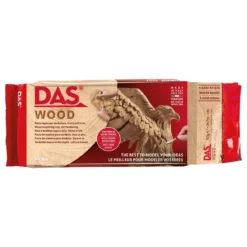 DAS Wood 700 g – lufttorkande modellera som blir träliknande efter härdning