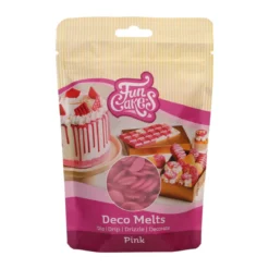 Deco Melts tårtdekoration 250g rosa
