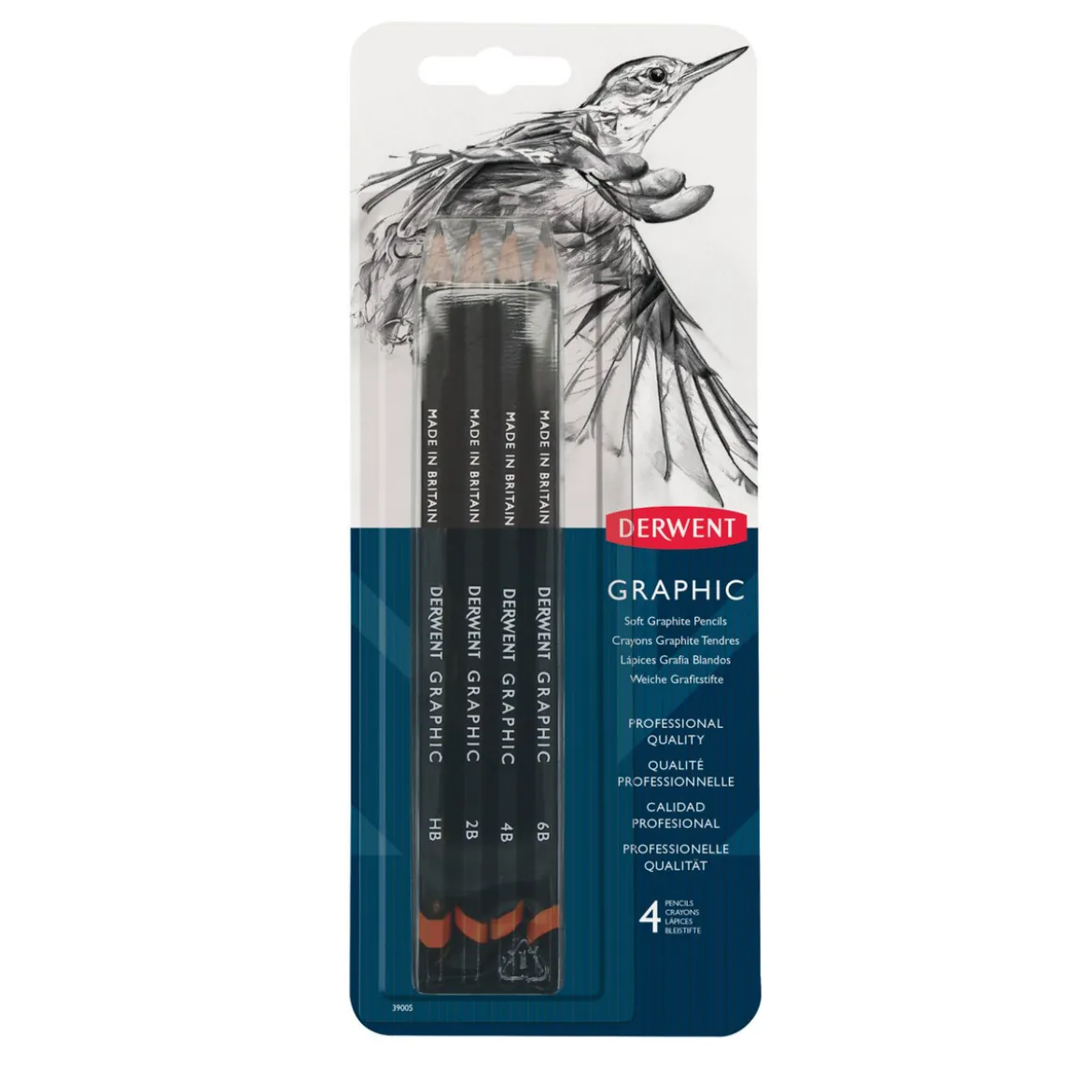 Derwent Graphic soft 4 st