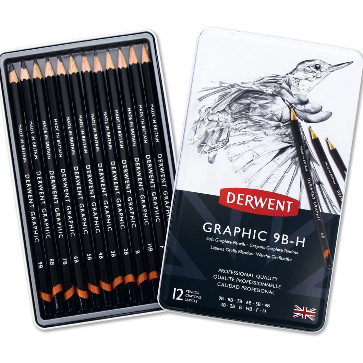 Derwent Graphic soft 12 st